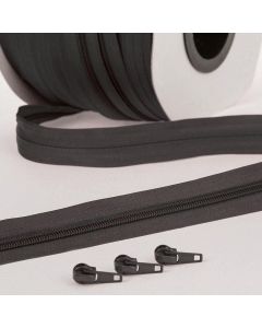 Continuous No 3 Zips with Sliders