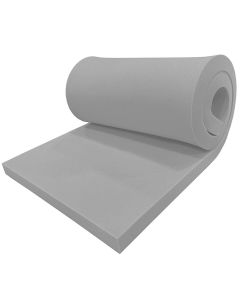 Grey High Density Upholstery Foam 200cm x 50cm - 80" x 20"