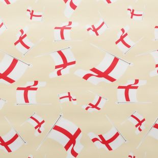 English St Georges Flag Jubilee 2022 Oilcloth Table Covering
