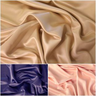 Shiny Silky Duchess Satin Bridal Dress Fabric 