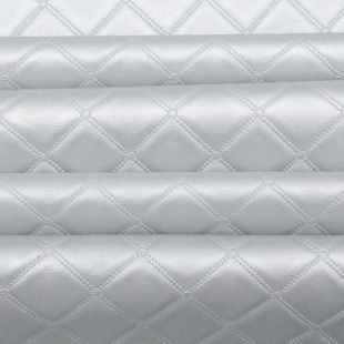 Red  Black Diamond Quilted Foam Backed Faux Leather Automotive Upholstery  Fabric – Fashion Fabrics LLC