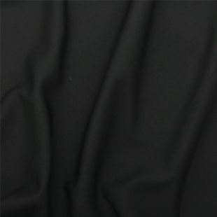 Bi Stretch Panama Weave Dress Making Trouser Fabric - Black