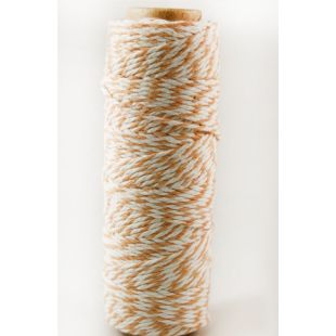 Bakers Twine String Ribbon 100m Roll - Orange