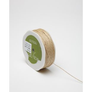 Waxed Cord Ribbon Spool - Light Natural