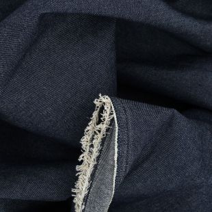 100% Cotton Denim Dressmaking Fabric - 7.5oz Indigo