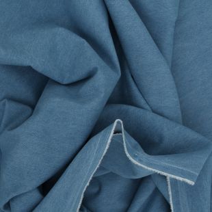 100% Cotton Denim Dressmaking Fabric - Washed 8oz Light