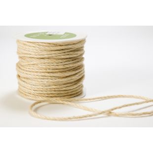 Burlap Cord 1/8" Ribbon 3m - Ivory