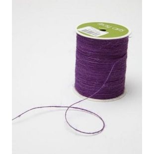 Burlap Jute String Ribbon 365m Roll - Violet