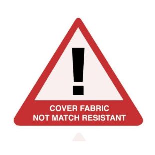 Cover Fabric Not Match Resistant Swing Ticket Tag X10