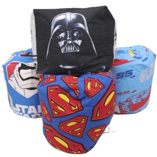 Children's 100% Cotton Character Bean Bags