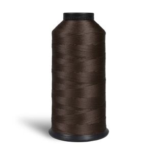 Bonded Nylon 60s Sewing Thread 1000m - Dark Brown