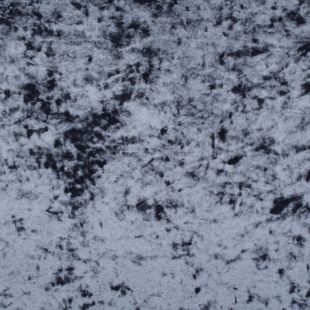 Denim Blue Glitz Crushed Velvet Heavyweight Upholstery Fabric