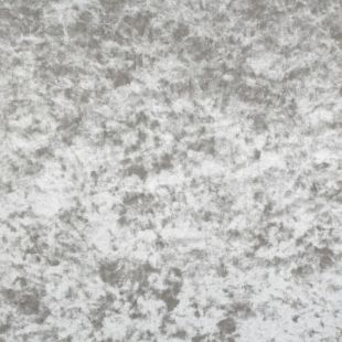 Ice Grey Glitz Crushed Velvet Heavyweight Upholstery Fabric