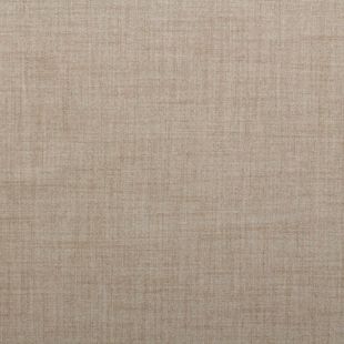 Traditional Soft Plain Thick Highland Wool Upholstery Fabric - Natural