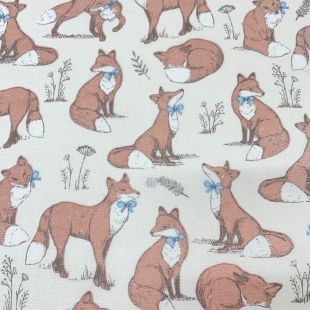 Mrs Fox 100% Cotton Fabric