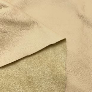 Real Leather Hides - Stone 160L x 200W