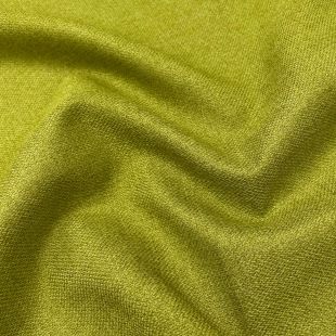 Malbec Linens Plain Upholstery Fabric - Lime