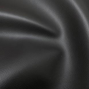 Fire Retardant Faux Leather Upholstery Vinyl Fabric - Black
