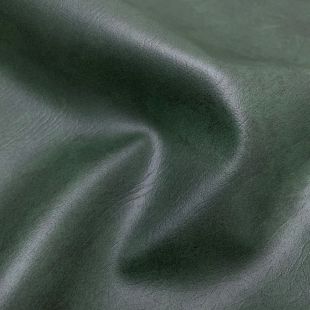 Heavy Feel Faux Leather PVC Upholstery Fabric - Green