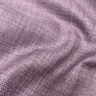 Soft Plain Linen Look Designer Upholstery Fabric Grape