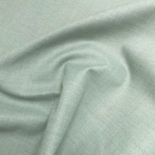 Soft Plain Linen Look Designer Upholstery Fabric Mint