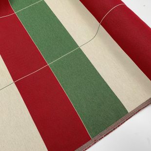 Italian Woven Flag Linen Look 35 x 49cm Cushion Panel