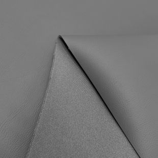 Scrim Foam Backed Faux Leather - Grey