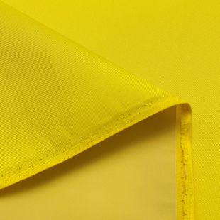 Water Repellent Outdoor Canvas Fabric - Yellow