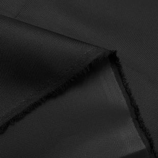 Water Repellent Outdoor Canvas Fabric - Black