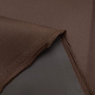 Water Repellent Outdoor Canvas Fabric - Brown