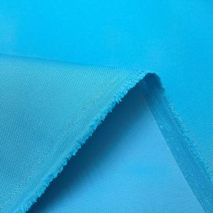 Water Repellent Outdoor Canvas Fabric - Turquoise