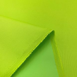 Water Repellent Outdoor Canvas Fabric - Lime