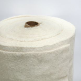 Thick 100% Cotton Thermal Curtain Interlining - Cream