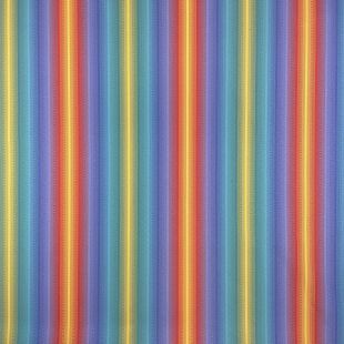 Water Repellent Blue Purple Yellow Striped Outdoor Canvas Fabric - Min Order 5 Metres