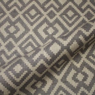 Grey Beige Tapestry Upholstery Furnishing Fabric
