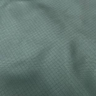 Bottle Green Polyester Nylon Ripstop  Lightweight Furnishing Fabric