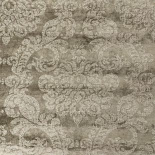 Royal Olive Damask Upholstery Furnishing Fabric