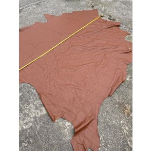Real Leather Hides - Terracotta 230L x 240W