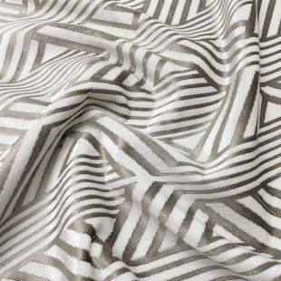Aztec Soiree Velvet Upholstery Furnishing Fabric