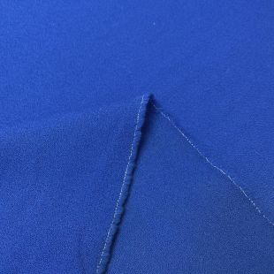 Cobalt Crepe Wool Seating Fabric