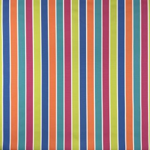 Water Repellent Multicoloured Striped Outdoor Canvas Fabric - Min Order 5 Metres