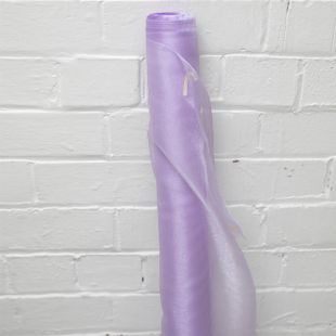 Purple Glossy Voile Clothing Dress Making Fabric