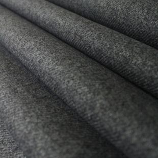Faux Wool Upholstery Furnishing Fabric Charcoal