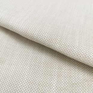Dinah Plain White Woven Upholstery Furnishing Fabric