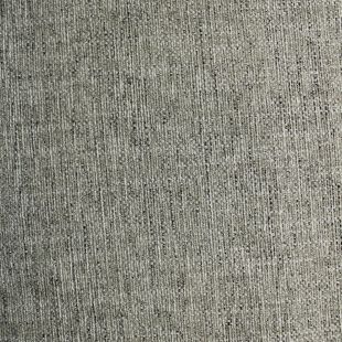7.8 Metres Remnant - Lime Grey Block Check Geometric Chenille Upholstery Fabric
