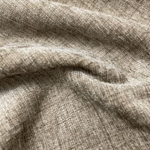 Caramel Beige Chenille Upholstery Furnishing Fabric