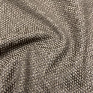 Reed Mocha Cotton Upholstery Furnishing Fabric