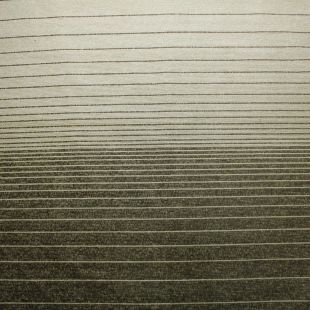 5.6 Metre Roll - Cream Mocha Gradient Chenille Upholstery Fabric