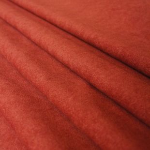 Wine Red Felt Curtains Soft Furnishing Fabric
