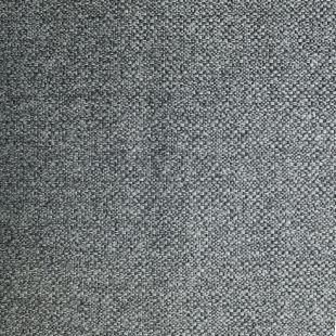 6 Metre Roll - Grey Blue Slubbed Linen Look Plain  Upholstery Fabric